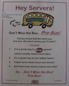 Picture of Dont Miss the Bus - Pre Bus (Color & Laminated) 